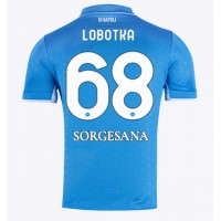 Moški Nogometni dresi SSC Napoli Stanislav Lobotka #68 Domači 2024-25 Kratek Rokav